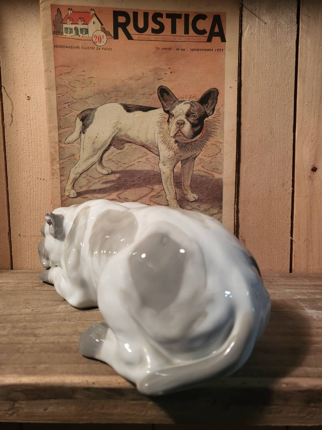 Ceramic English Bulldog