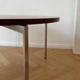 Florence Knoll round Coffee Table in Palisander 1960s
