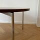Florence Knoll round Coffee Table in Palisander 1960s