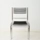 Pair of chrome chairs "Sandow" (1 of 3), René Herbst, 1980s
