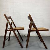 Lot folding chairs in canning