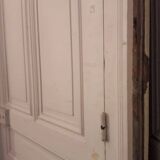 Haussmannian door 83x220 with old glazed transom frame 102x300 chassis