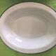 Set of 4 dishes tole enamelled white