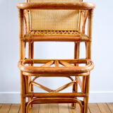 High chair rattan
