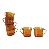 Amber arcopal cups 70s