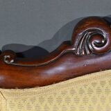 Mahogany Office Armchair, Restoration Period – Early 19th Century