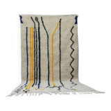 Handmade Berber wool mrirt rug 256 X 146 CM