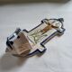 Old Faience Baptismal Font Enamelled Cross