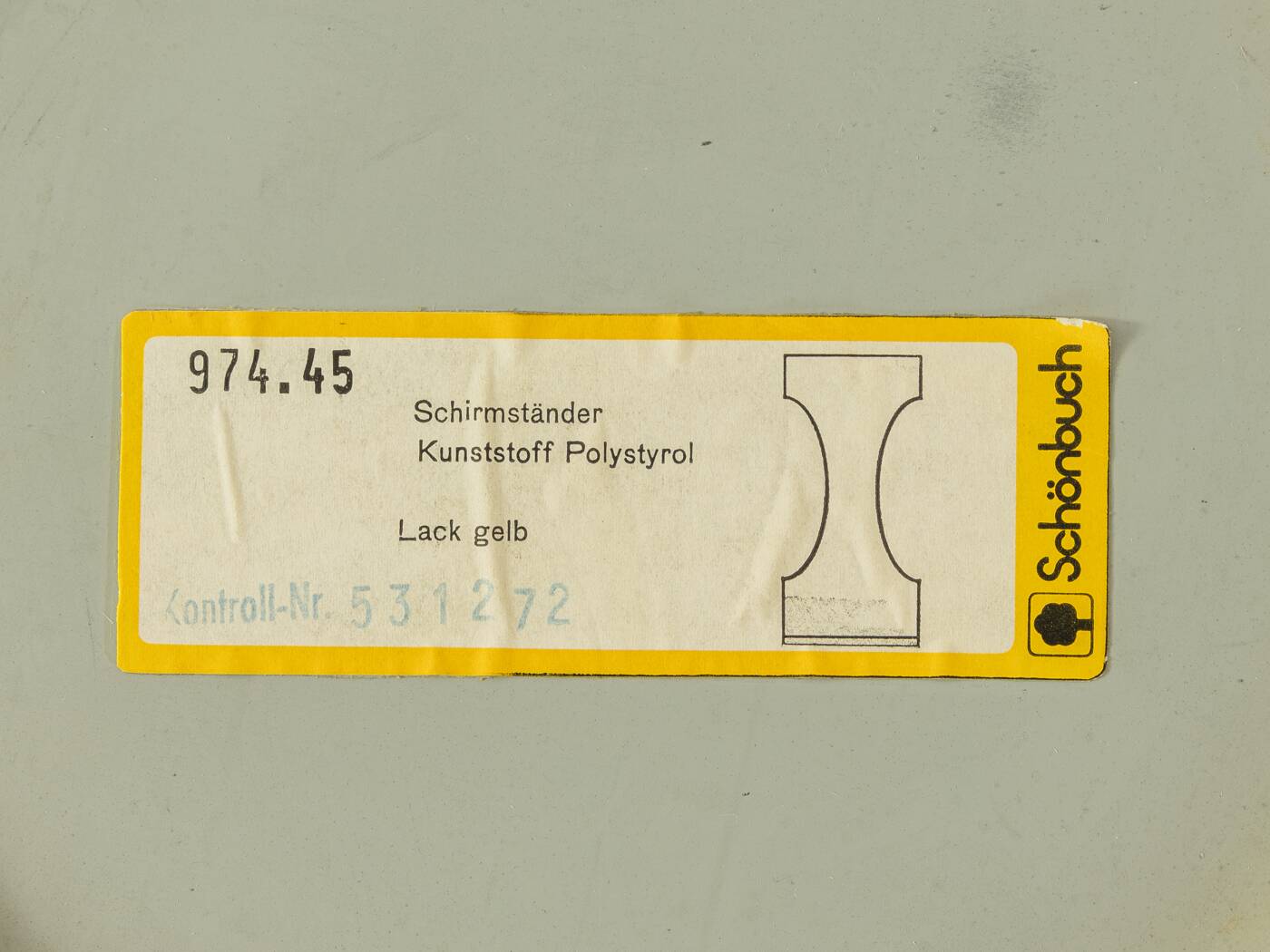 SPACE AGE Umbrella stand, Rainer Lange, Schönbuch