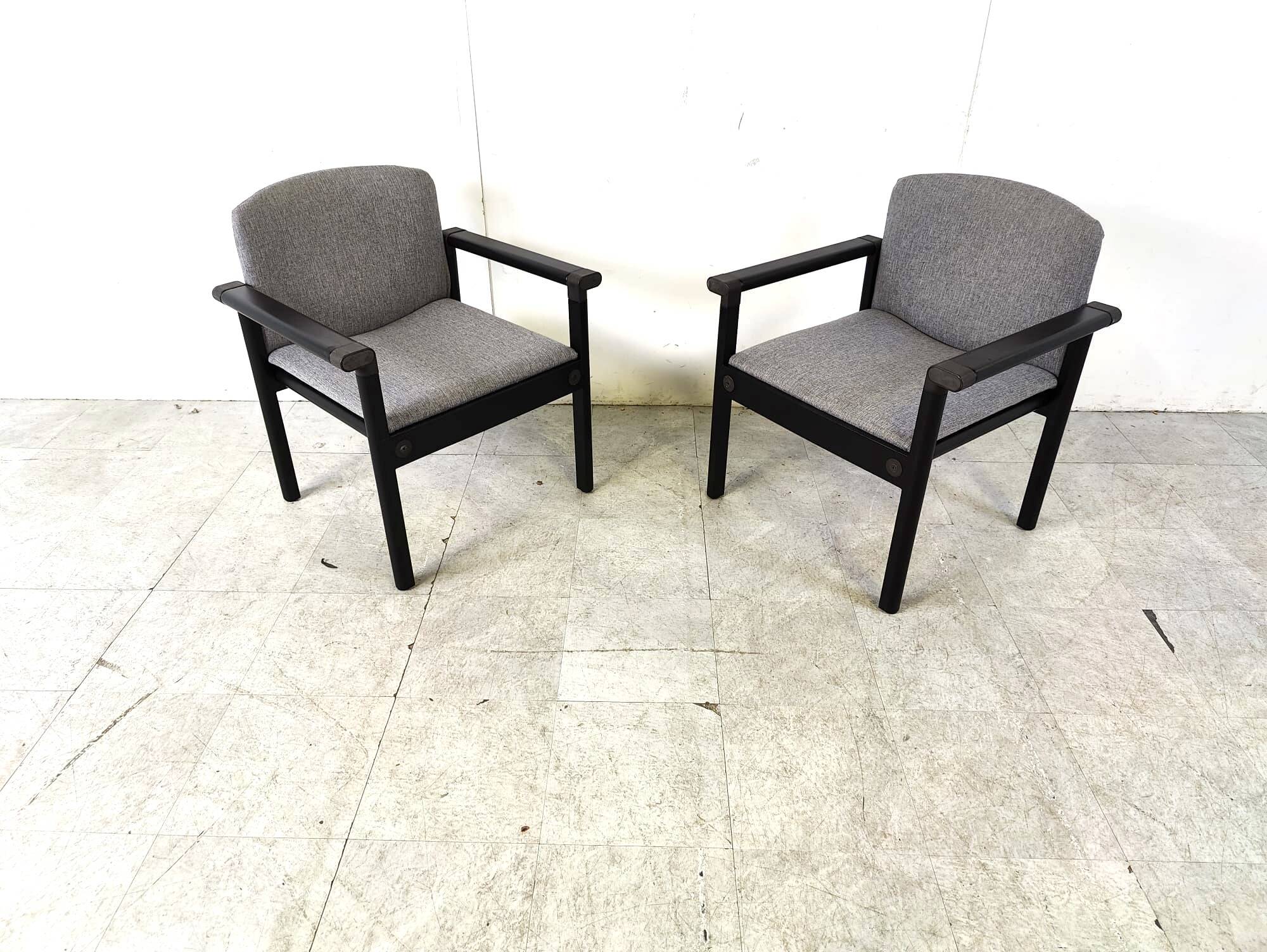 Vintage armchairs by Gerd Lange, 1970s - set of 6
