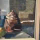 Huile sur panneau – « Nature morte » attribuée à Åke Wilhelm Andersson – 1962
