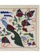 Hand-knotted rug, vintage Turkish rug 47x90 cm