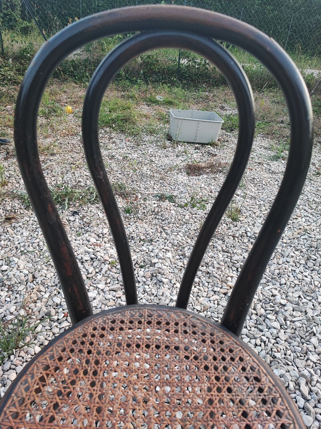 Duo de chaises cannées, Thonet Austria