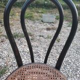 Pair of caned chairs, Thonet Austria