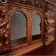 Carved buffet-chest of drawers, France, circa 1860