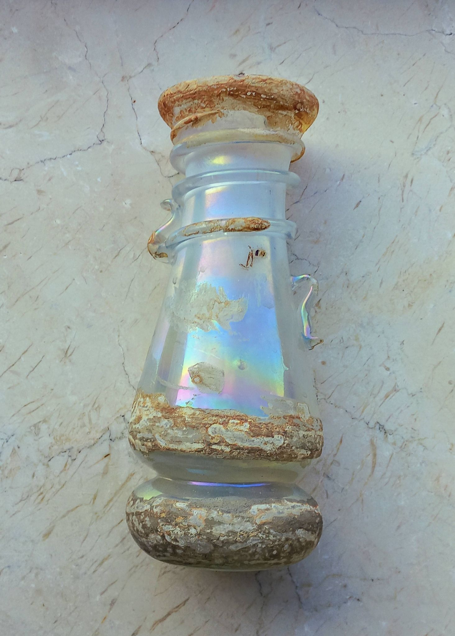 Scavo crystal italian vase