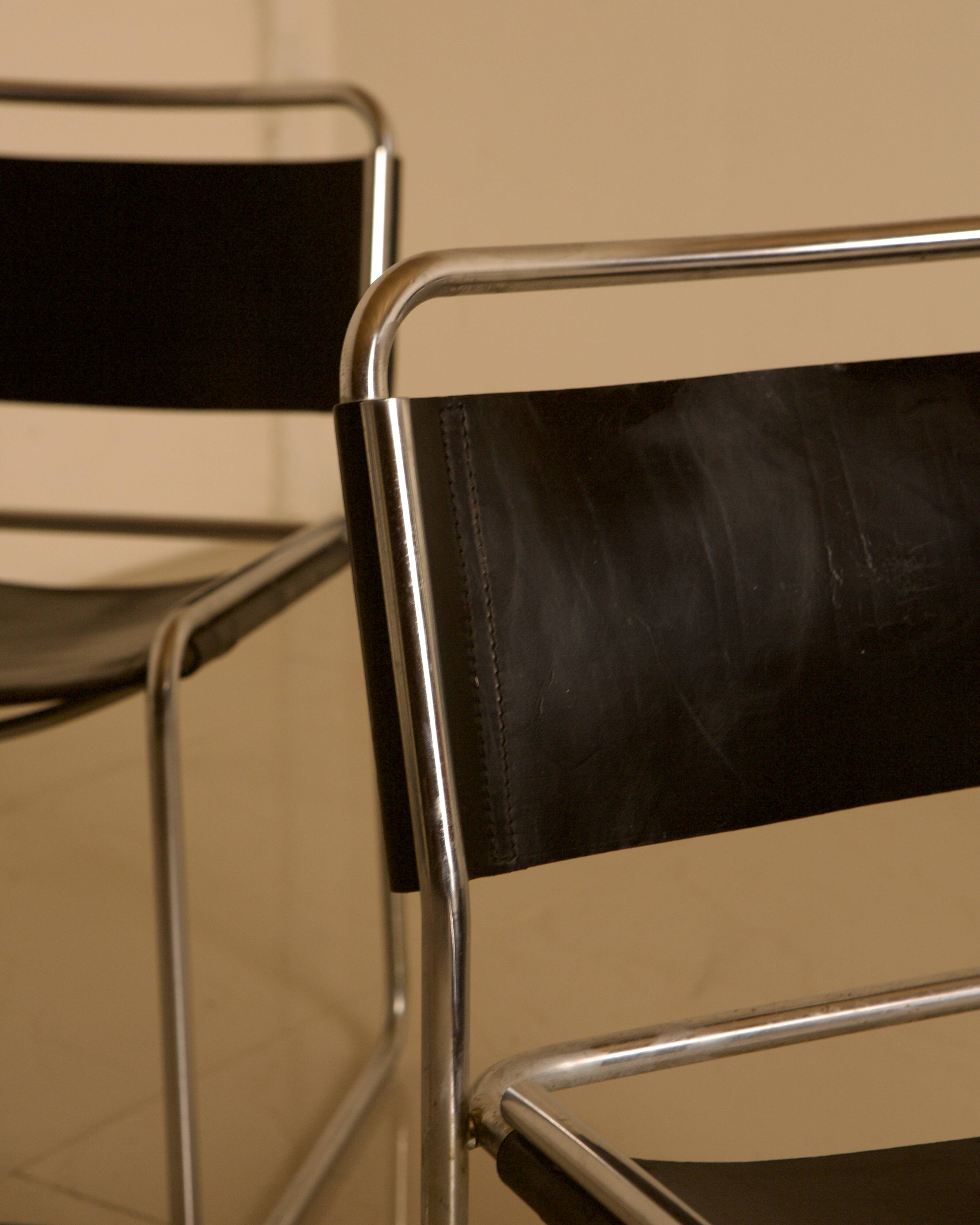 Set of 4 SE18 chairs — Claire Bataille & Paul Ibens / Spectrum, year