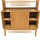 Scandinavian oak chest of drawers-bookcase, Sweden, 1960