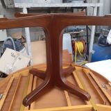 Vintage teak round table