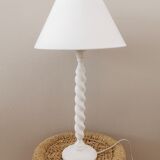 White table lamp