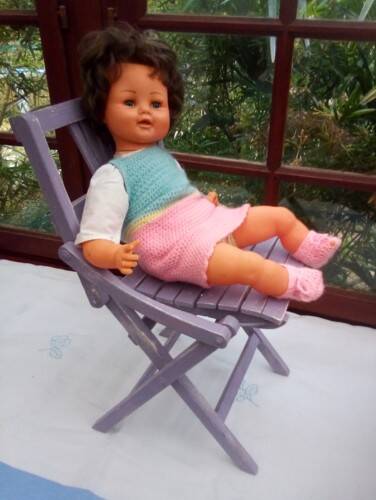 Wooden children's chair