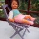 Wooden children's chair