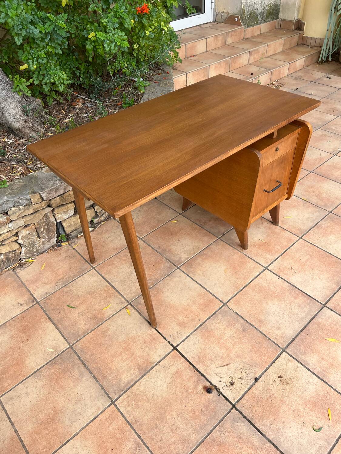 SAM oak desk from the 50s