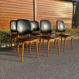 Set of 6 Baumann Pegasus chairs