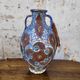 Filigree vase, ceramic, leather, enamel and metal, 19th century - Safi, Morocco