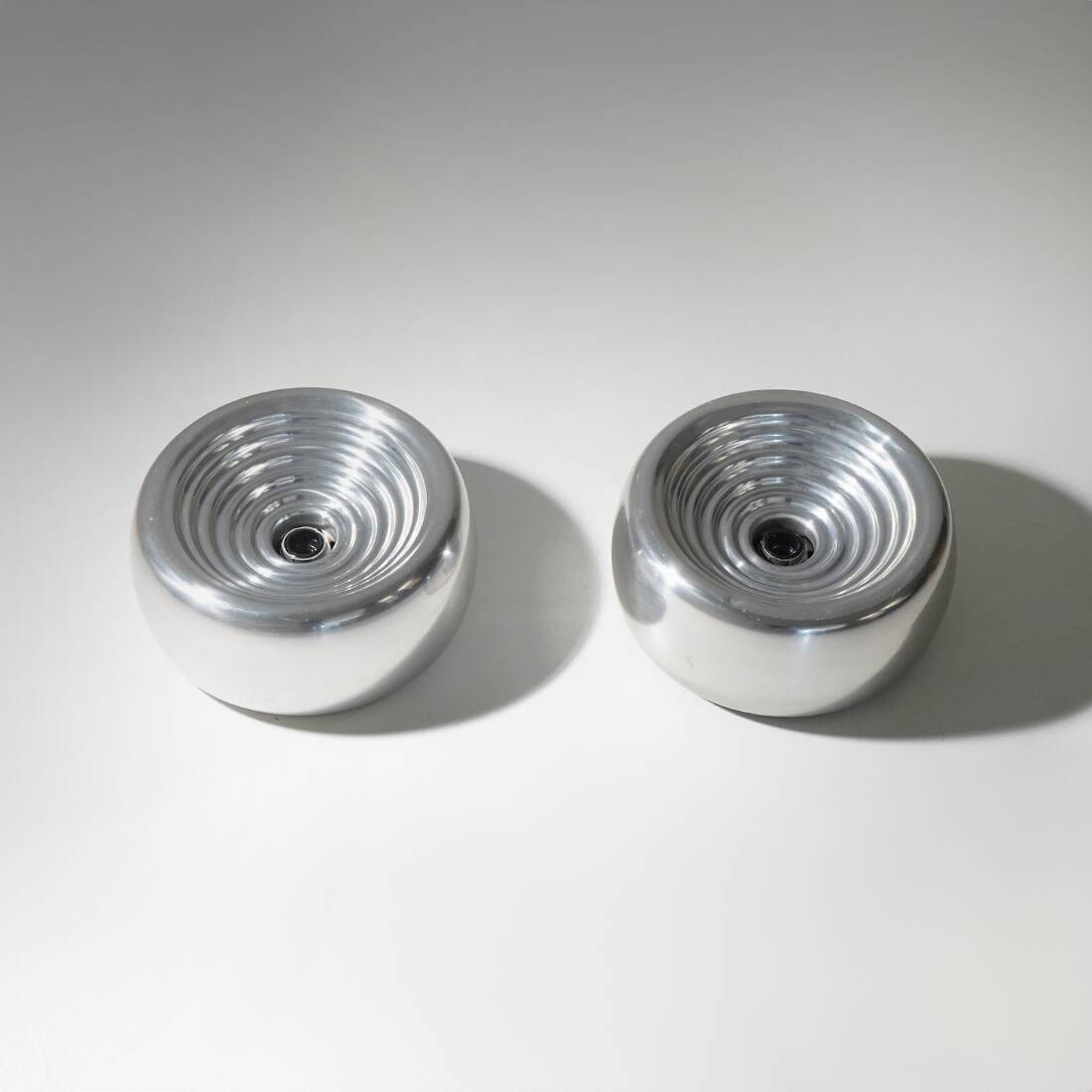 Pair of “Padina” ceiling lights by Achille Castiglioni for Flos, 1960s