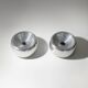 Pair of “Padina” ceiling lights by Achille Castiglioni for Flos, 1960s