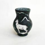 Chamois midcentury matte vase