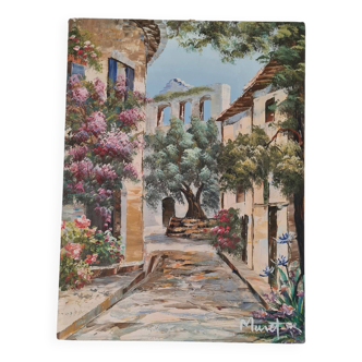 Oil on canvas