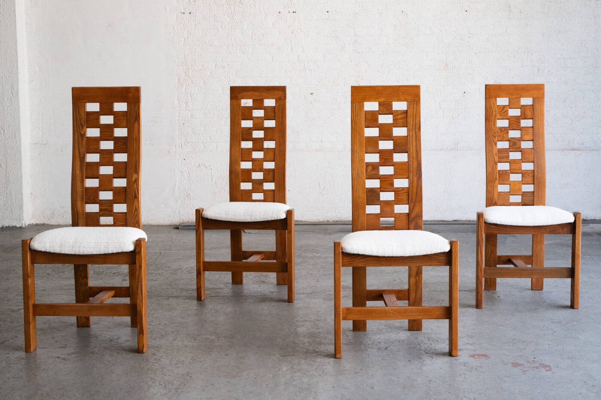 Ensemble de 4 chaises de salle à manger par Maison Regain