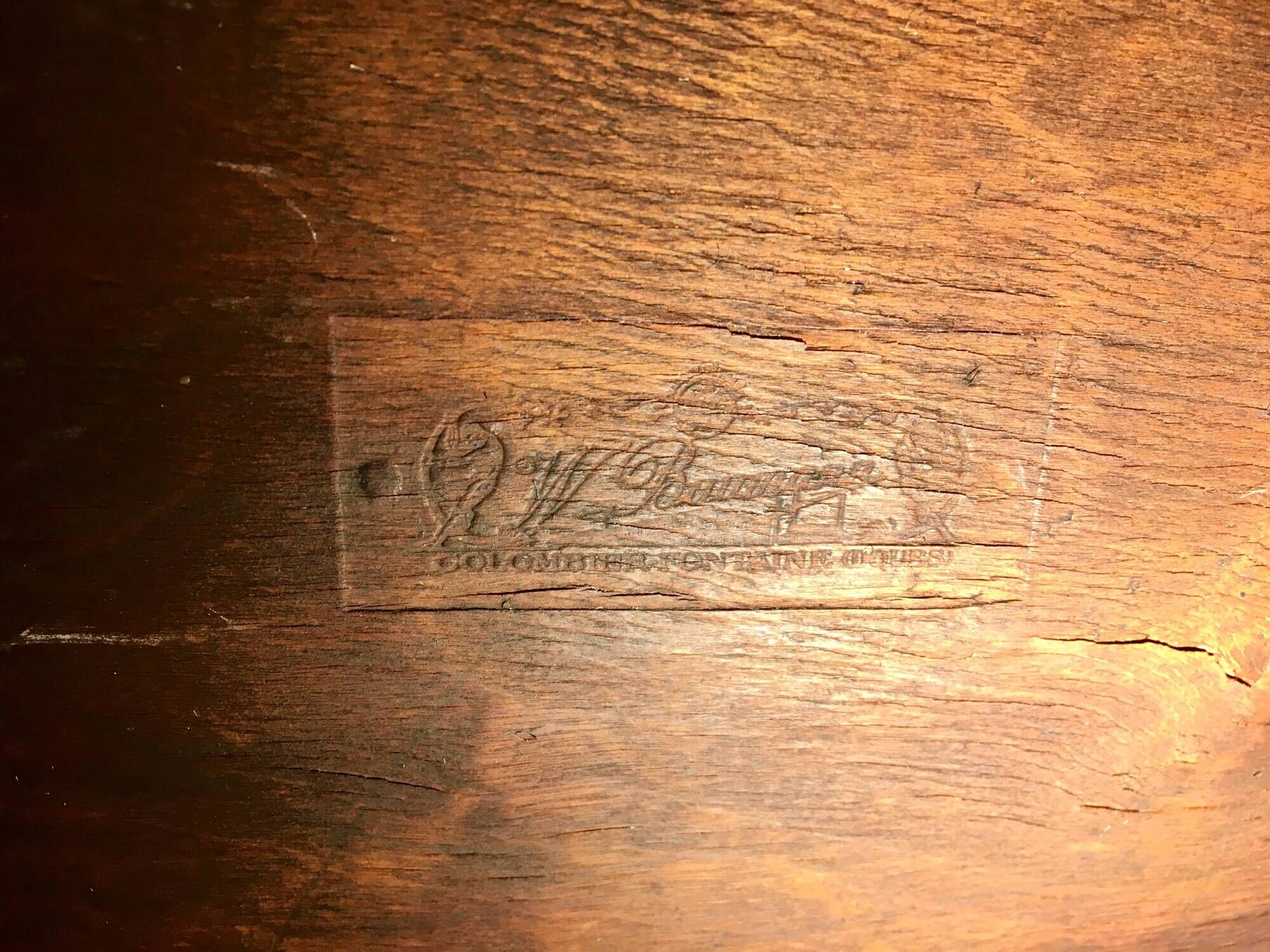 Armchair of workshop stamped Walter Baumann n * 22 - 1930