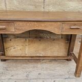 Old desk - Burmese teak console