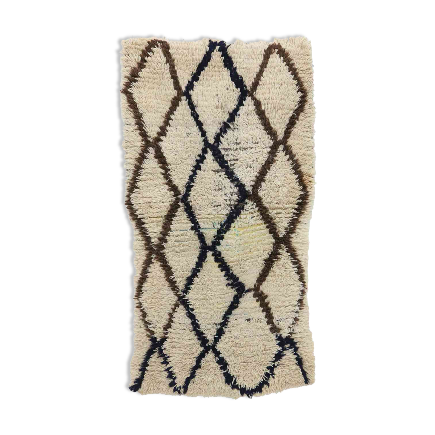 Tapis marocain beni ouarain 93 x 173 cm