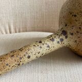 Pyrite stoneware vase.