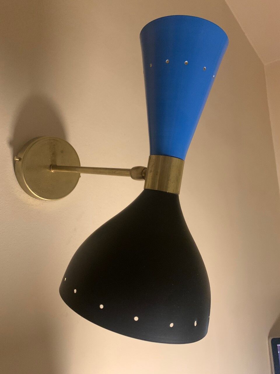 Applique moonlight bleu/noir