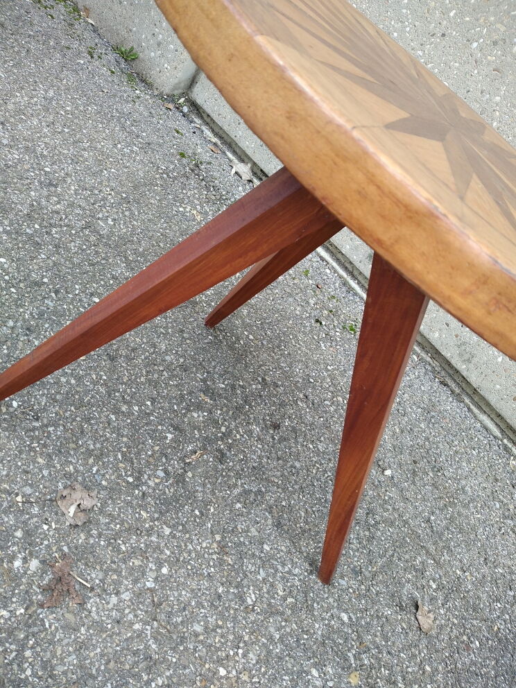 Tripod coffee table