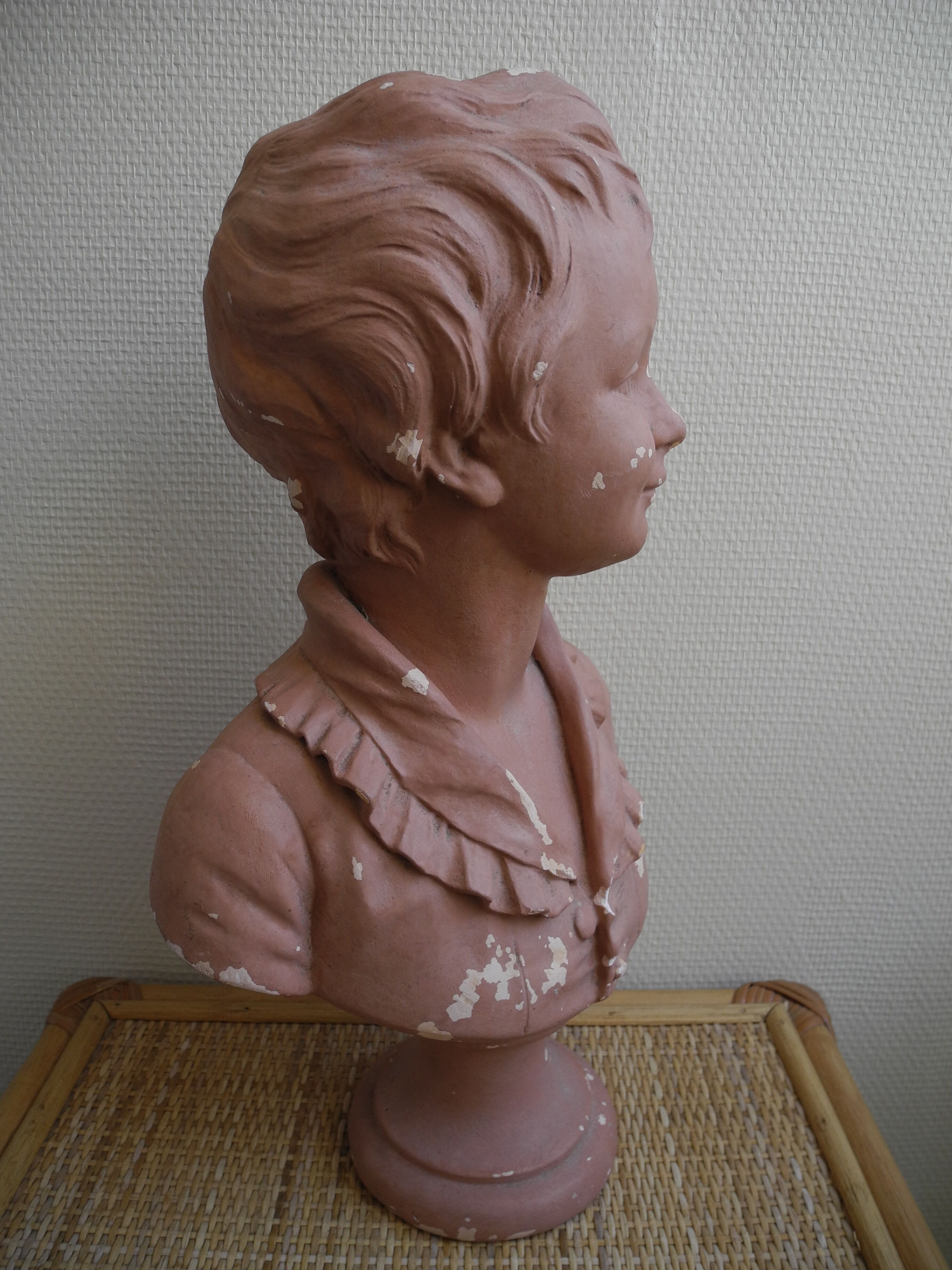 Buste plâtre