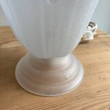 Vintage tulip glass flower lamp