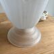 Vintage tulip glass flower lamp