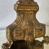 Antique church candlestick lamp