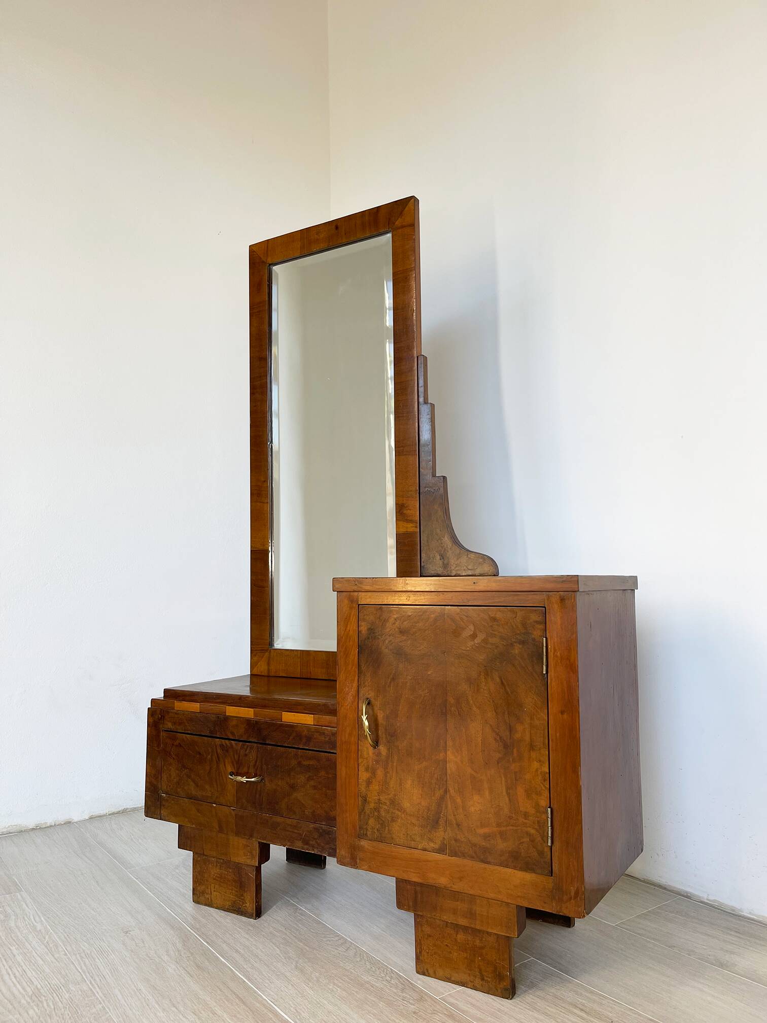 Pétinus/console Art Déco italienne des années 1920/1930.