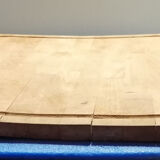 Plank log in marquetry