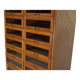 English Haberdashery Shop Cabinet with Glass Fronted Drawers, Circa 1930s