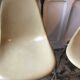 Set of 2 Eames chairs for Herman Miller fiberglass 1960-70's