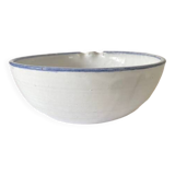 Plat terre cuite émaillée, style scandinave