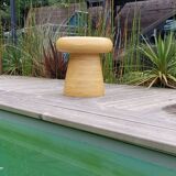 Vintage bamboo stool